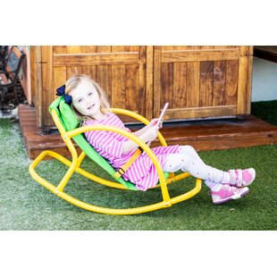 Kids wooden clearance rocker